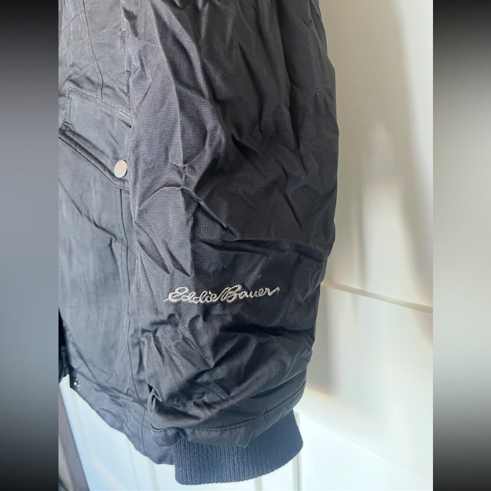 Eddie Bauer Weatheredge Down Hooded Winter Puffer Parka M - Picture 8 of 14